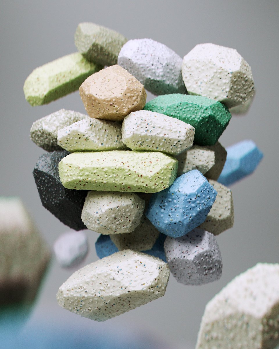 Weekend fun with Crater Foam Materials