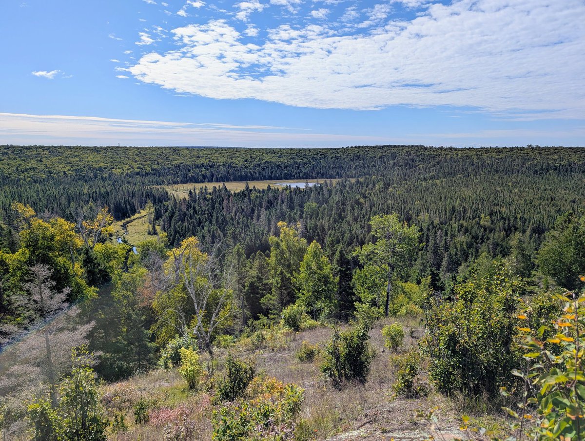 grace creek overlook, isle royale national park