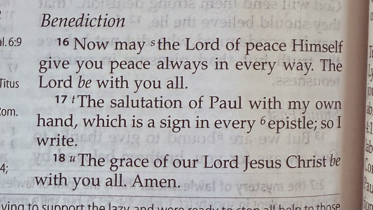 2 Thessalonians 3:16-18 - Following Good Examples #PastorClark