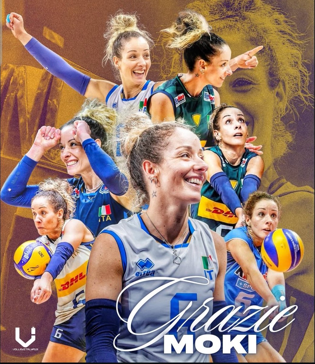 lachicadel10772's tweet photo. Forse l'addio più doloroso, pilastro fondamentale della squadra, una su un milione, talento generazionale.
Sei leggenda moki, libero più forte del mondo, grazie di tutto👑🐐 https://t.co/nunvYXQgAK
