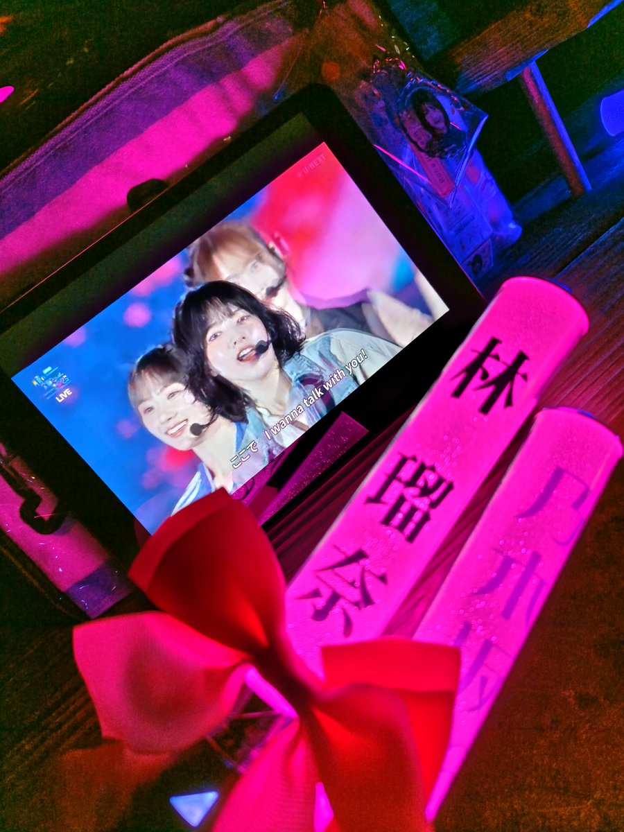 DOLFTuKqBihJiAE's tweet image. 初めて無券参戦した🤣
ライブは初日に参加して、最終日は配信見ながら音漏れを楽しんだ💜
オレ達の国立競技場から見る花火良かった🎆
#乃木坂46真夏の全国ツアー2025神宮 　#林瑠奈　#samenumber　#国立競技場　#オレ達の国立　#fctokyo