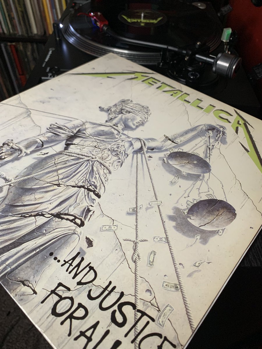 September 7th 1988, <a href="/Metallica/">Metallica</a> releases their fourth album ...And Justice for All. 
#Metallica #andjusticeforall #AlbumAnniversary #vinyl #vinylrecords #vinylcollector #vinylcommunity
