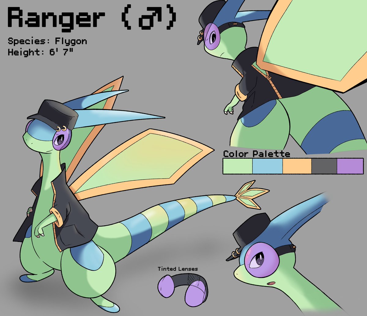 New Flygon oc I've been wanting to make for a while