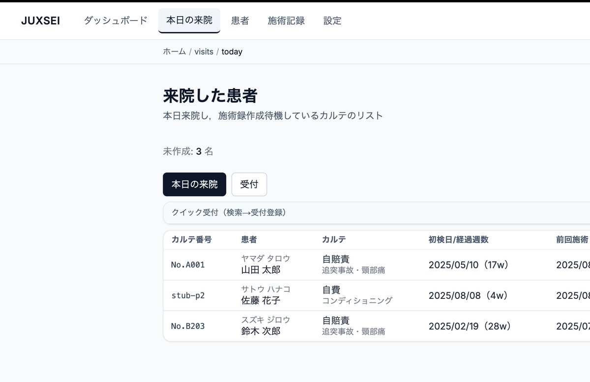 接骨院の電子施術録導入はスタッフの負担を格段に下げることができます。