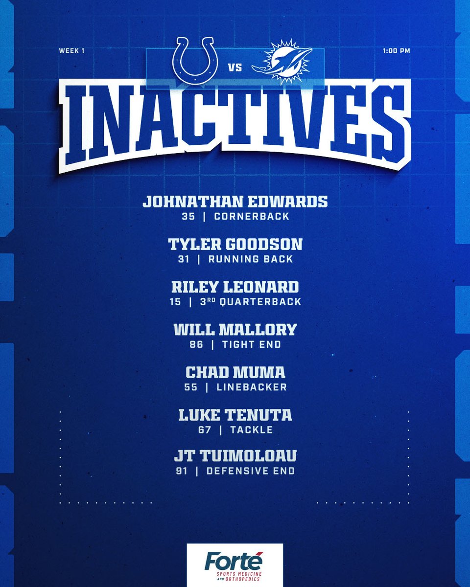 Indianapolis Colts (@Colts) on X