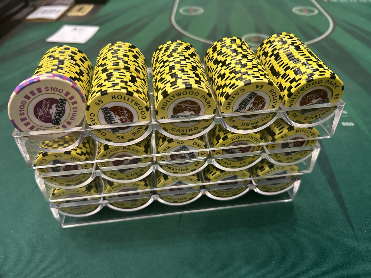 3-5 @ハリウッドパークカジノ

700 in 1670out
+$970 約14.5万円浮き