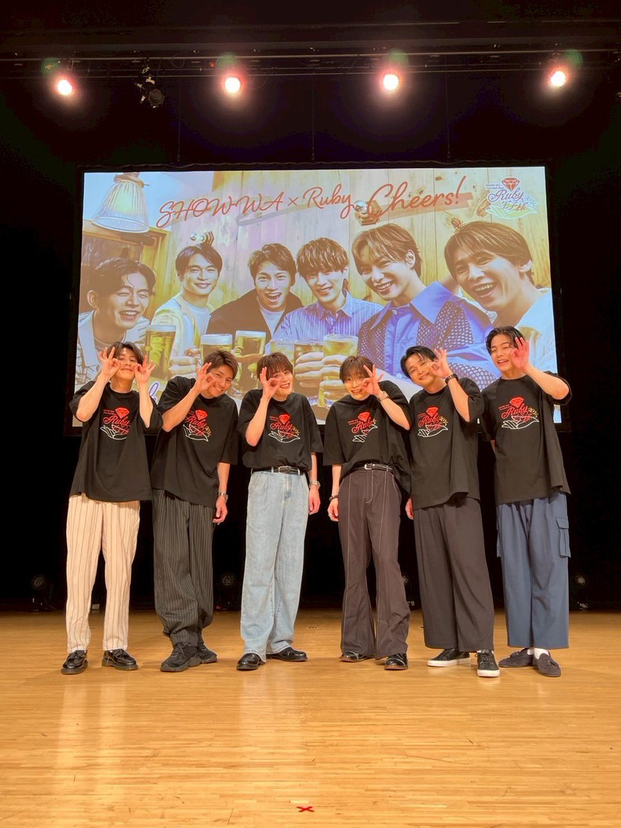 ファンクラブツアー Rubyの王子様〜大阪公演〜 一部、二部共に沢山の