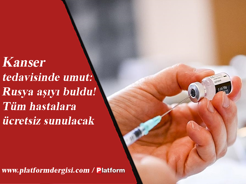 Kanser tedavisinde umut: Rusya aşıyı buldu! Tüm hastalara ücretsiz sunulacak

#Kanser #Sağlık #Rusya

platformdergisi.com/yazi/saglik/40…