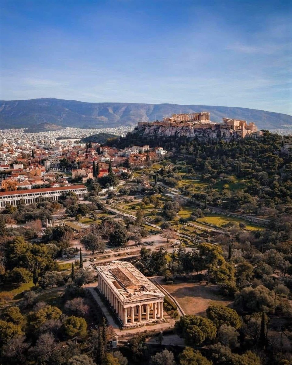Athens from above, the Acropolis reigns, and the Temple of Hephaestus whispers through time.

A city where ancient wisdom meets modern rhythm, and every stone tells a story. Plan with ease: AnemosTours.com

#AthensUnveiled #AnemosJourneys #TravelDeeper #LegacyInLight