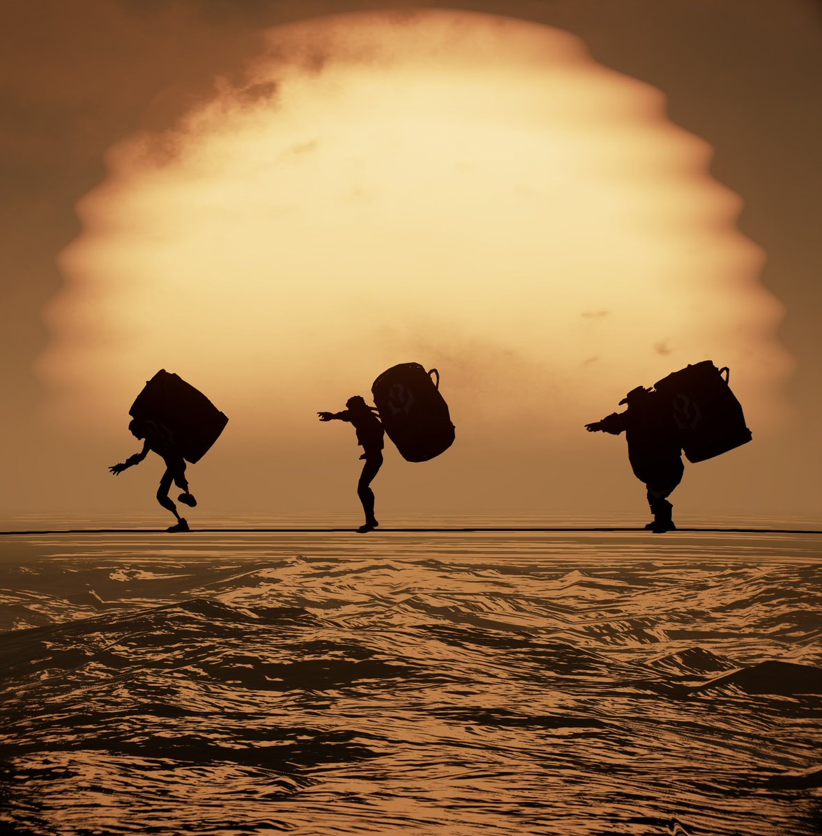 🌅💣 

Contest theme: smuggling scenes 
<a href="/SeaOfThieves/">Sea of Thieves</a> #SoTShot #SeaOfThieves