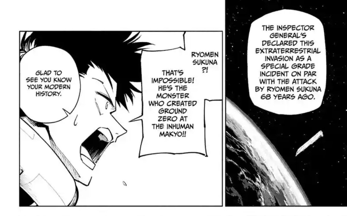 WORLD STOP MODULO HAS A RYOMEN SUKUNA MENTION