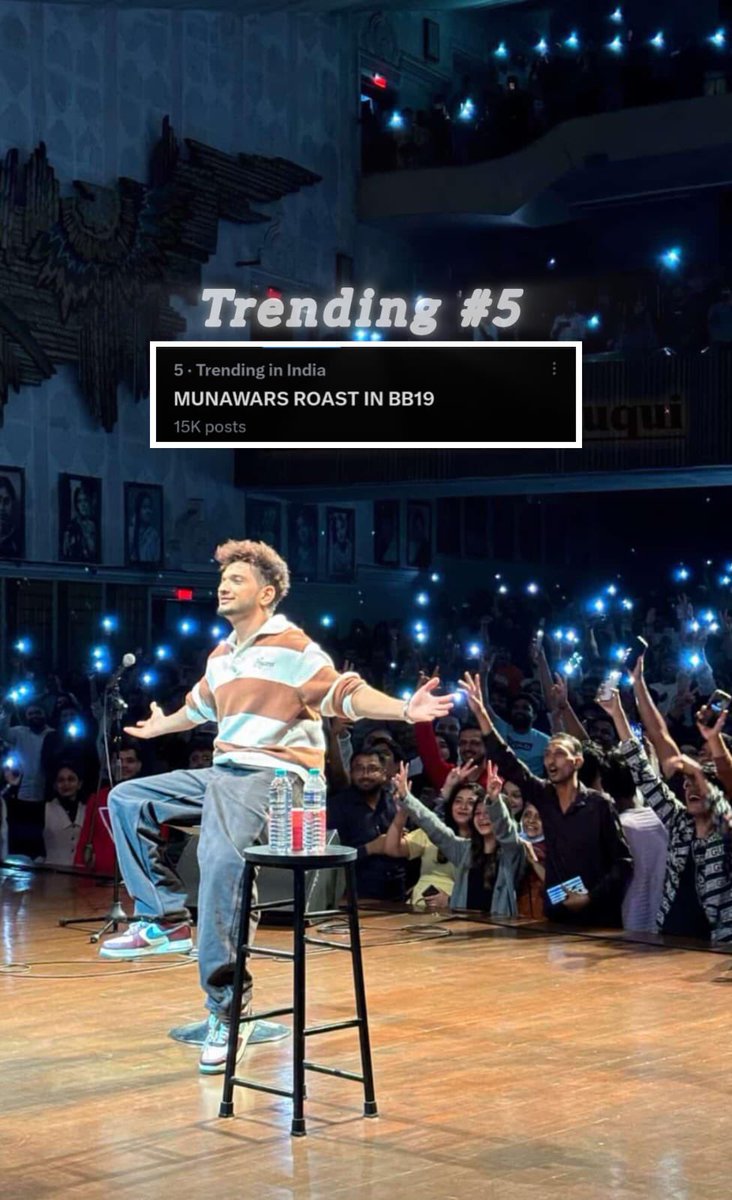 hasankhan080's tweet photo. Congratulations Trending at No.5 with 10K+ posts! 🚀🔥
Asli CULT BOLTE

MUNAWARS ROAST IN BB19 https://t.co/9OA8tymCld