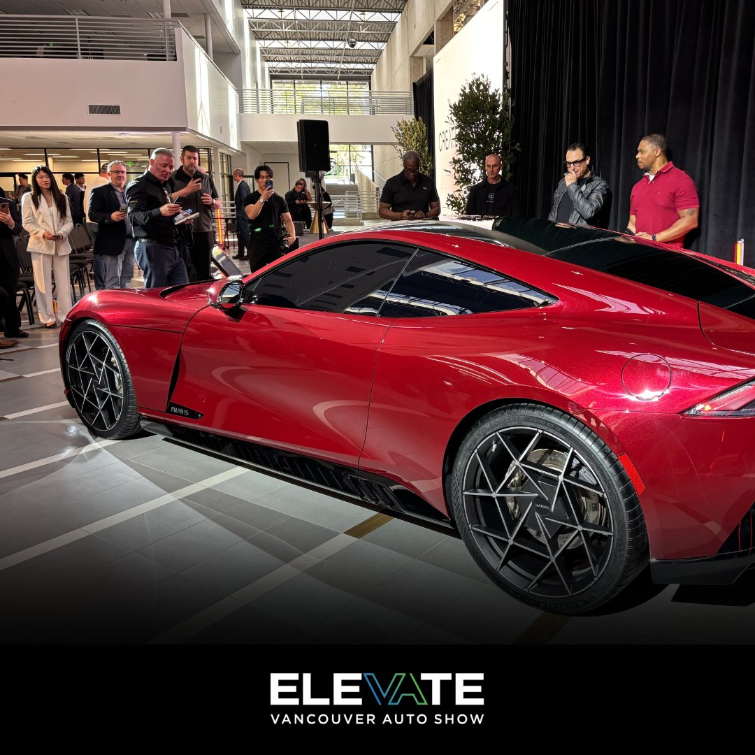 Meet the 2027 Karma Amaris: the world’s first Hybrid EREV super-coupé. 708 hp, 165 mph, 100-mile electric range + 400-mile total. Sculpted carbon fiber, swan doors, and a cabin that reveals the magic only when you’re ready. Launching Q4 2026.

Read more: 
vancouverinternationalautoshow.com/media/industry…