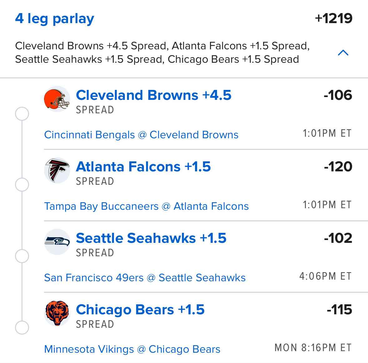 Bet_Labs's tweet photo. DIVISIONAL HOME DOG PARLAY ⚡️

@Playbook send it 🚀 https://t.co/BznKeIUxBp