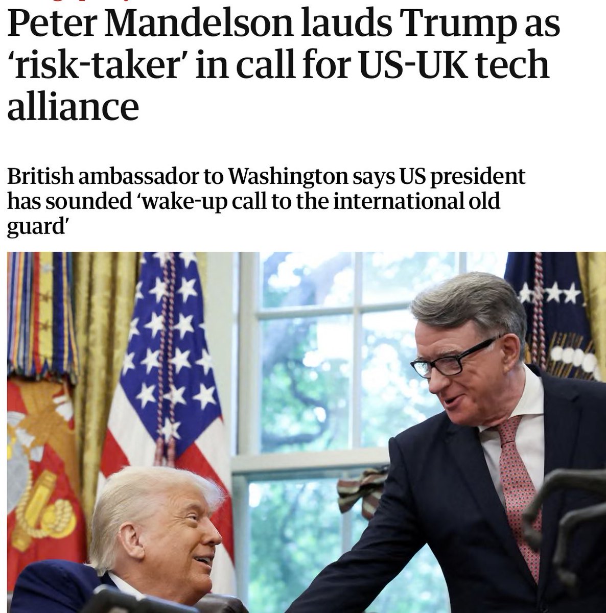 Ye gods 
Even Mandy is kissing the ring