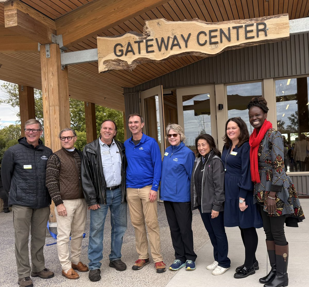 What a way to start Saturday! 🎀✂️ Honored to join the ribbon cutting &amp; grand opening of the Mississippi Gateway Regional Park—a project years in the making &amp; a $35M investment in our community. 🌳🏞️ #StrongerTogether #MNOutdoors