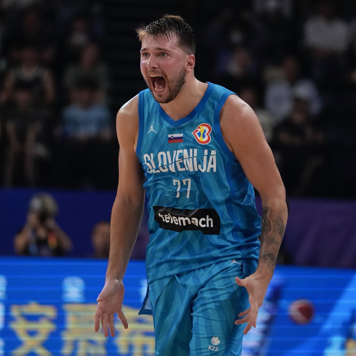 LegionHoops's tweet image. LUKA IN THE FIRST QUARTER VS ITALY:

22 POINTS
4 REBOUNDS
7/10 FG
3/6 3P

GOING CRAZY.