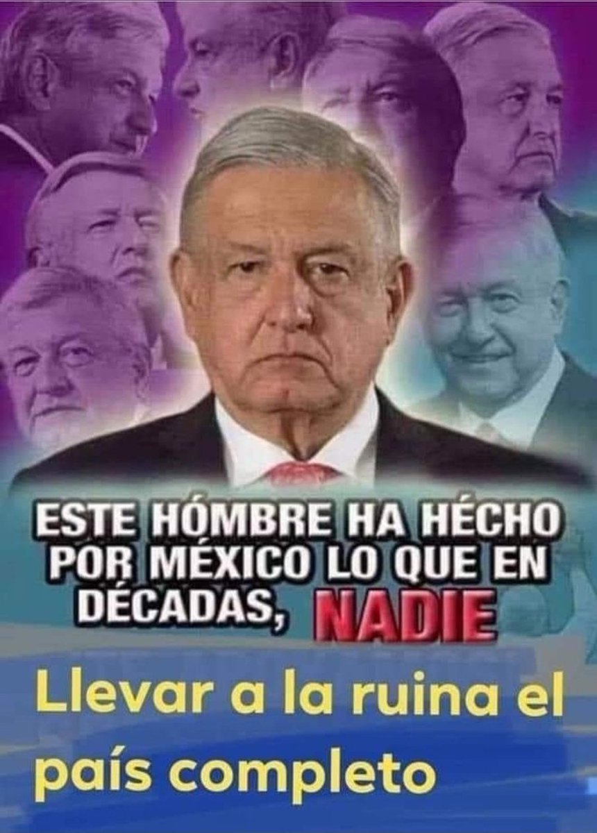 Que levante la mano quién está de acuerdo que López Obrador ha sido el presidente MÁS CORRUPTO y MENTIROSO en toda la historia de México.

✋🏼