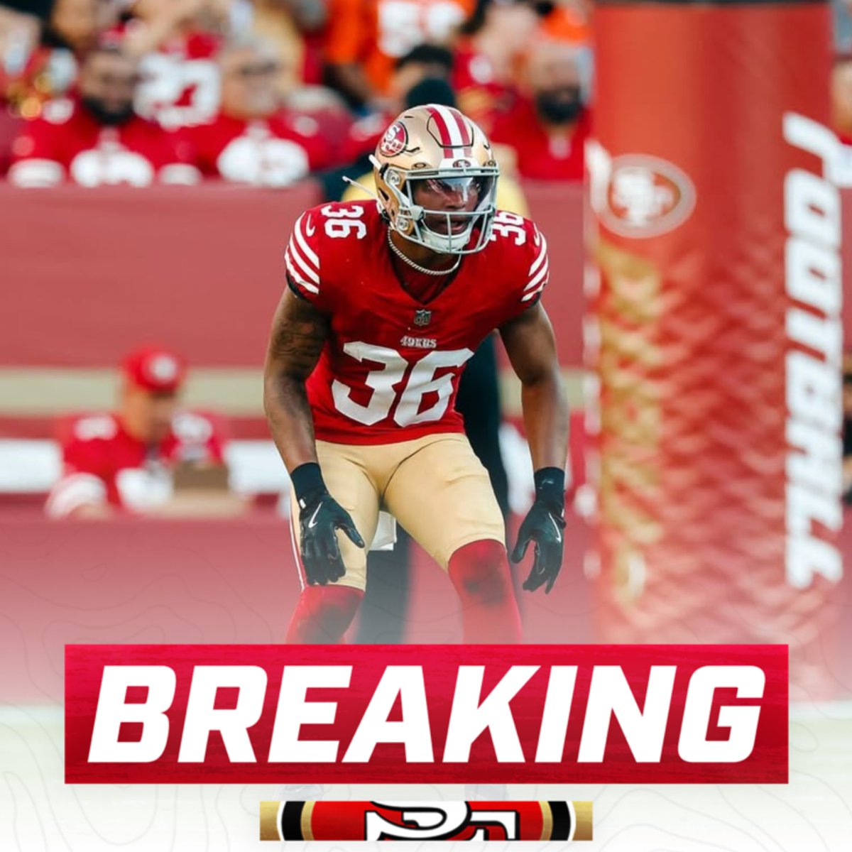 S Marques Sigle will start today for the #49ers, making him the first rookie to start at safety in Week 1 for the team since Eric Reid in 2013, per <a href="/MaioccoNBCS/">Matt Maiocco</a>