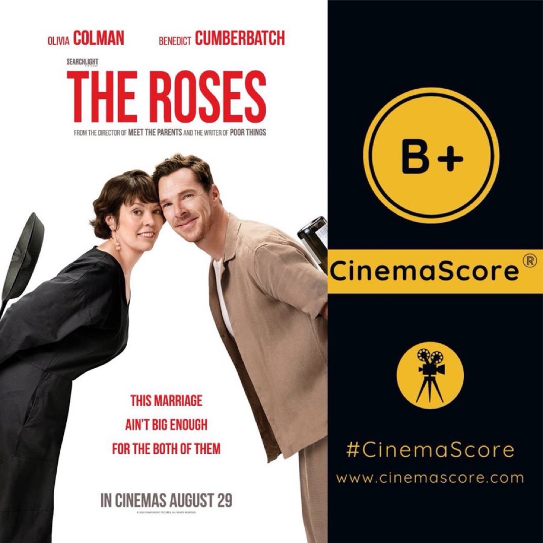 Luiz_Fernando_J's tweet image. #OliviaColman &amp;amp; #BenedictCumberbatch keep delivering the goods becoming #Searchlight’s #5 highest grossing release EVER, after new comedy #TheRoses grossing 2.8M on 2nd 3-day weekend at US #BoxOffice, just a -55.3% drop from holiday boosted opening.

It hits a 12.3M cume in the