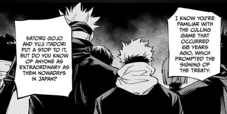 Yuji being put in the same level of extraordinary as gojo
I'll cry actually