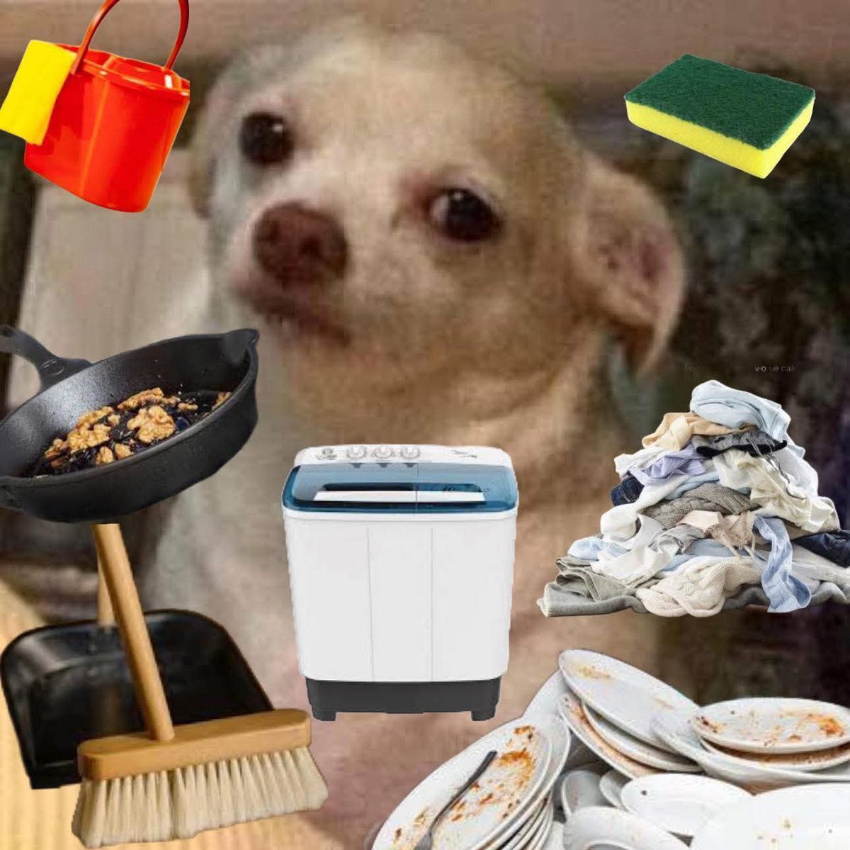 En qué tanto piensas?
Yo: