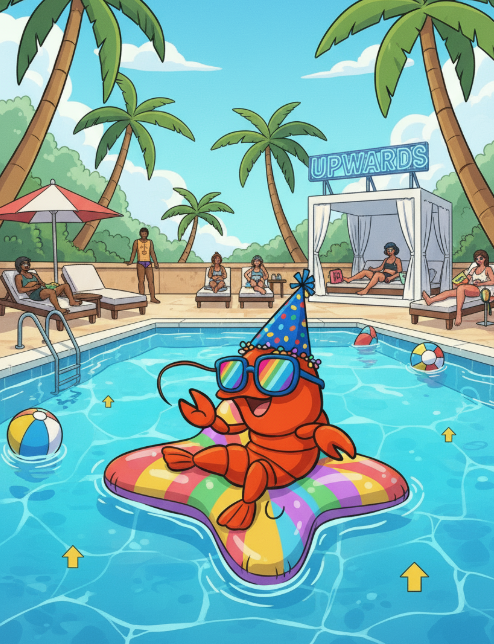 ll001125's tweet photo. Pool Party — the Anoma Shrimp never stops going UPWARDS 🦐☀️🌊
“泳池派对——Anoma 虾从未停止向上游动🦐☀️🌊
Infra is ready, now it’s time for apps to shine.
基础设��已准备就绪,现在是应用程序大放异彩的时候了。
This is the new wave.
这是新浪潮。
@anoma
#AnomaDay #AnomaUpwards https://t.co/VWMpCf8jCS