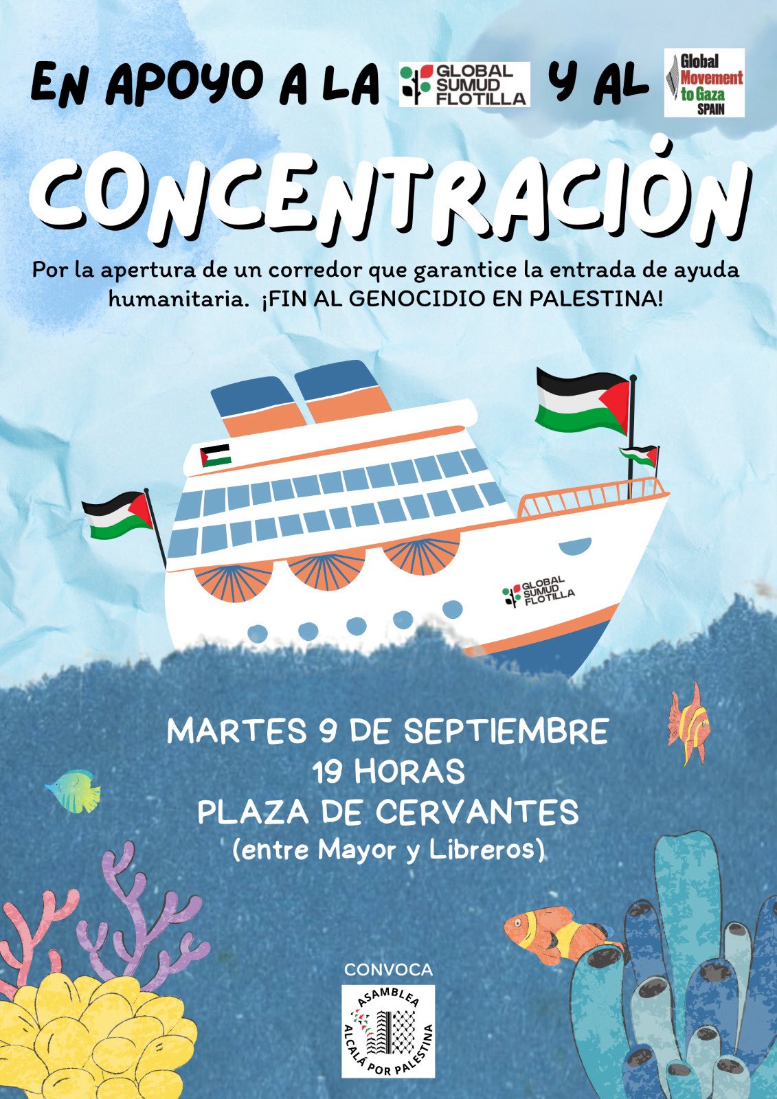 Foto cedida por Alcalá por Palestina