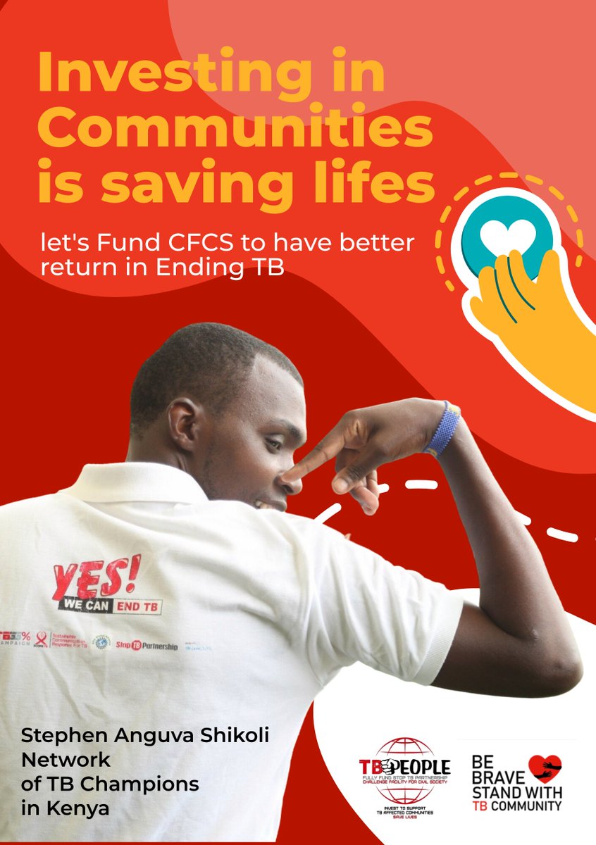 realTBpeople's tweet photo. .@Stephenshikoli1: "Investing in Communities is saving lives, let's #FundCFCS to have better return in Ending TB" ✅Sign the petition. 💡Add your voice to unlock futuresand #EndTB once and for all
https://t.co/HfP6NjeBlf
#CommunitiesInAction #LivesInFocus https://t.co/k98SVf84Qp