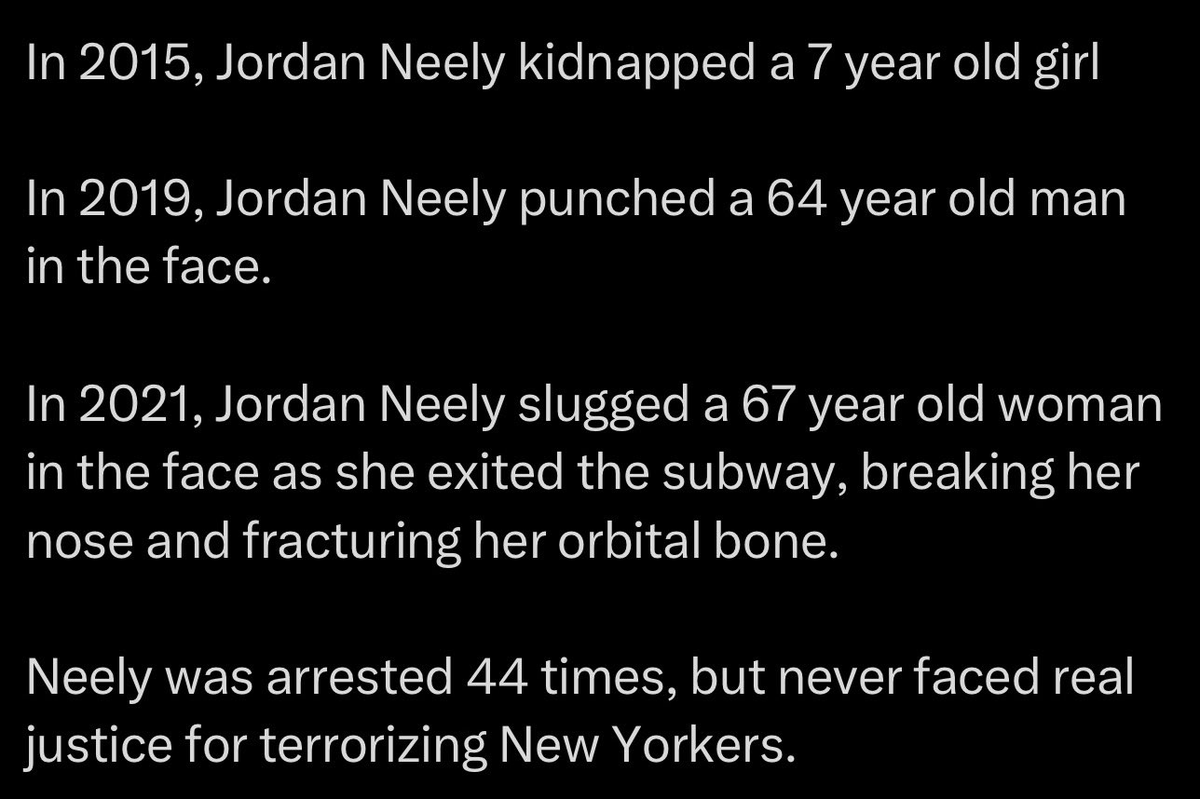 I Love America News (@ila_newsx) on Twitter photo <a href="/kane/">Kane θ¬ε±ε ―</a> <a href="/nytimes/">The New York Times</a> This is who Daniel Penny stopped. Penny is a hero. <a href="/kane/">Kane θ¬ε±ε ―</a> <a href="/nytimes/">The New York Times</a> This is who Daniel Penny stopped. Penny is a hero.