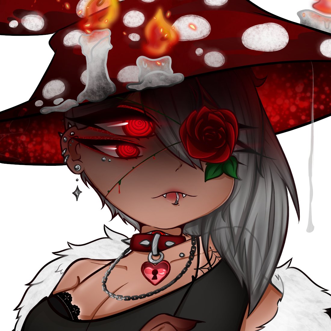 Cry__VT's tweet image. Made my newest DND character for Jaydens campaign. I'm quite happy with the way she turned out so I've gotta share. ❤️‍🩹