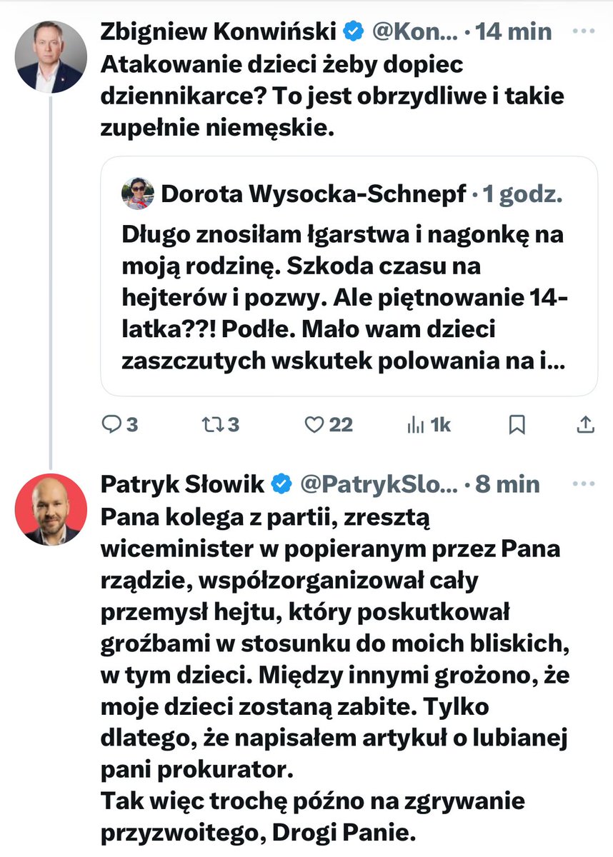 Red. <a href="/PatrykSlowik/">Patryk Słowik</a> jeńców dziś nie bierze 😉🫵