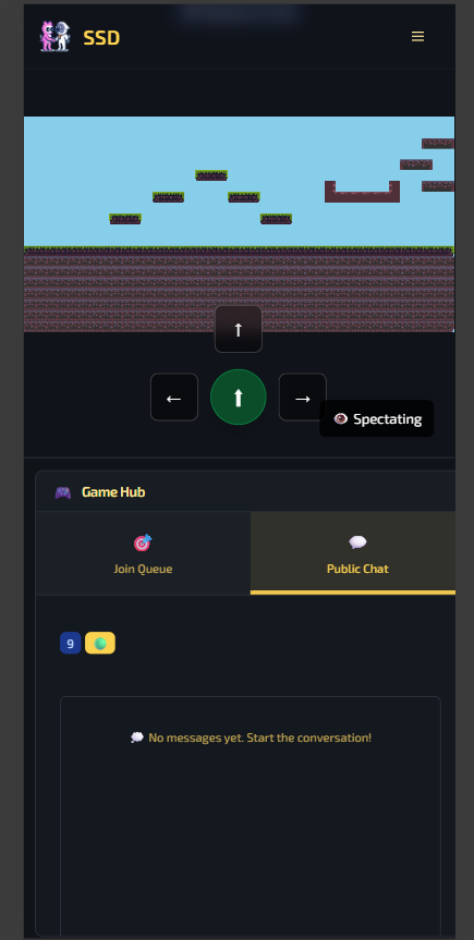 ssdgamefun's tweet photo. Improved mobile controls coming soon! Sorry you guys weren't able to play properly while on mobile haha $SSD https://t.co/wp4GujvDso