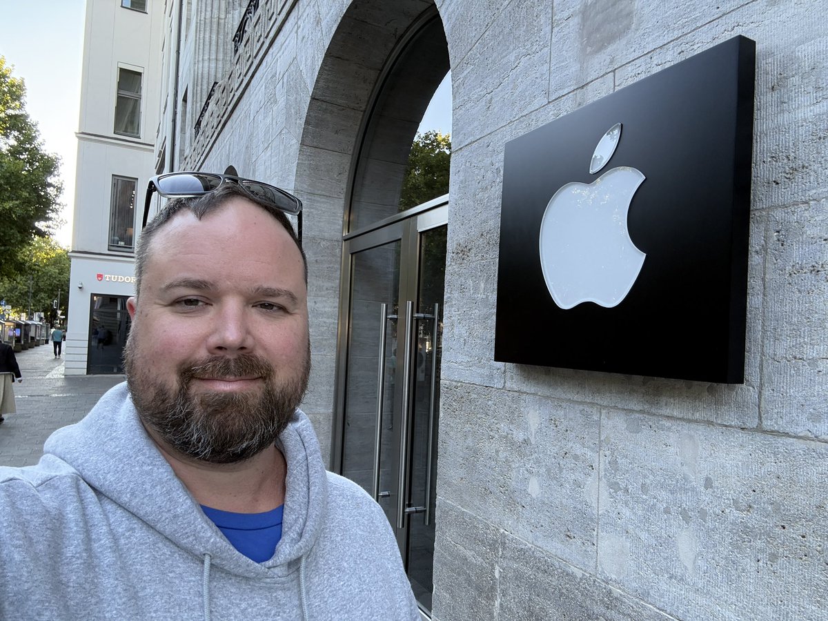 Sweet. I’m the first one in line for the iPhone 17! I beat everyone here.