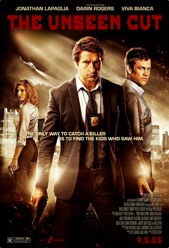 Some truths are too dangerous to find. #TheUnseenCut, starring Jonathan LaPaglia, Darin Rogers and Viva Bianca, is in theaters now. Find out where it’s playing and get your tickets! 🎟️➡️ jcp.co/TUCtix