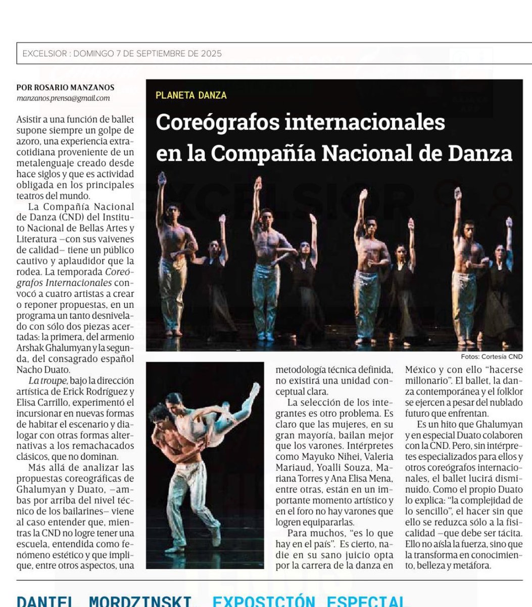 Coreógrafos Internacionales en la CND ⁦<a href="/DanzadanceOrg/">DANZADANCE ORG</a>⁩  ⁦<a href="/ortaquechel20/">Orlando Taquechel</a>⁩ ⁦<a href="/antaresdanzac/">Antaresdanza</a>⁩ ⁦<a href="/EVIDEGARAY/">Eduardo Videgaray de Rivera Torres</a>⁩