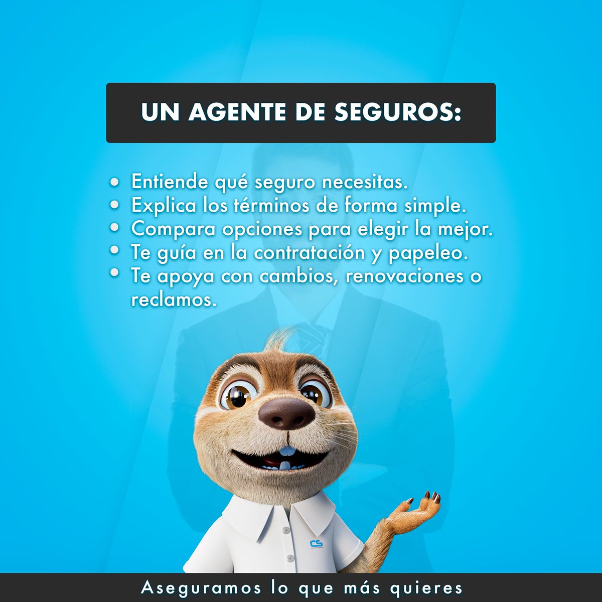 CSagente's tweet photo. Un cliente tranquilo, un agente comprometido.

Gracias por hacer la diferencia todos los días 🤩

¡Feliz Día del Agente de Seguros! 🥳 https://t.co/enBHbDd0jz