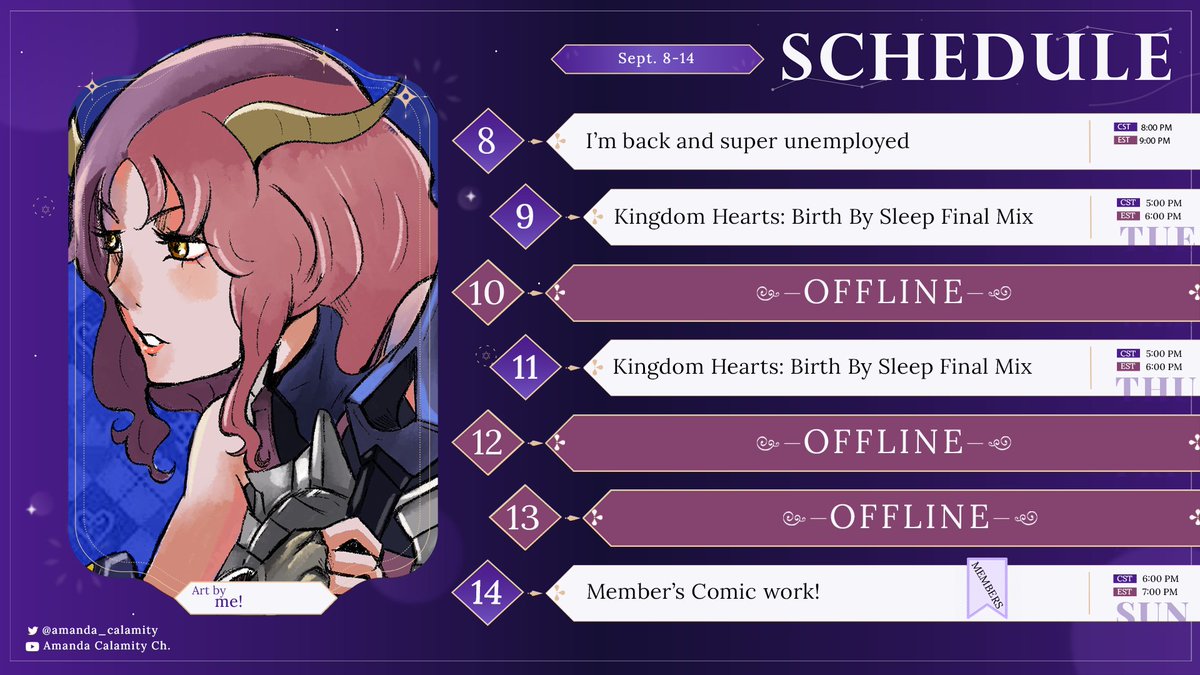 Amanda Calamity✨️🔯VTUBER🎉 DIGITAL STARS VIDEO tweet media