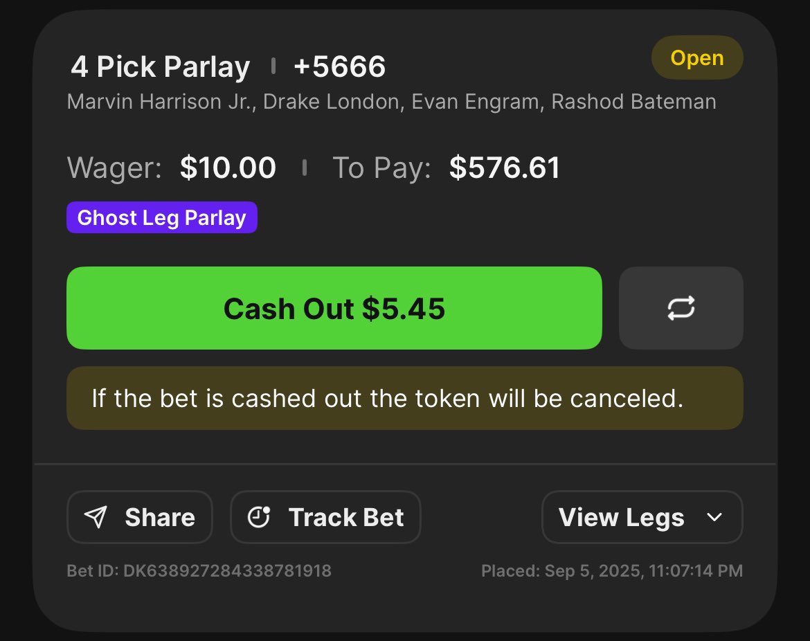 Remi_l9l's tweet photo. @DKSportsbook 👻 https://t.co/RDItzjukQi