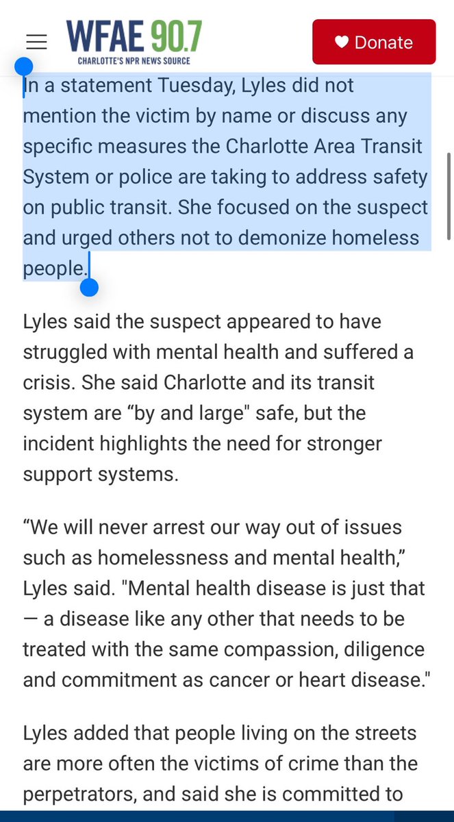 The mayor is right. You can’t arrest your way out of this problem IF you arrest and then release the dangerous person as they did here over a dozen times. Arrest and incarcerate.