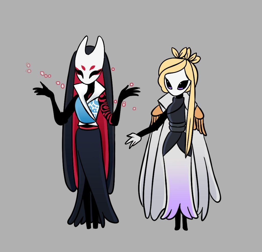 warsires's tweet photo. / *hollow knights freyja and kin* i've been playing hollow knight silksong for straight 3-4 days. https://t.co/1YvKeKtTMh