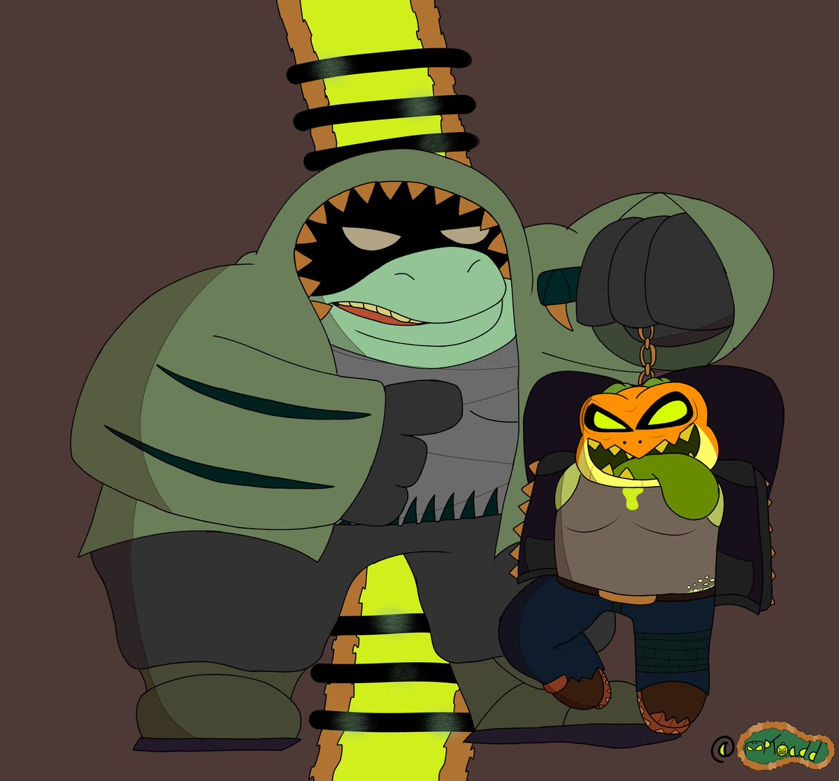 MPToadd's tweet image. Hangin with Br3aker to help with some chained up tricks, two to tango🎃