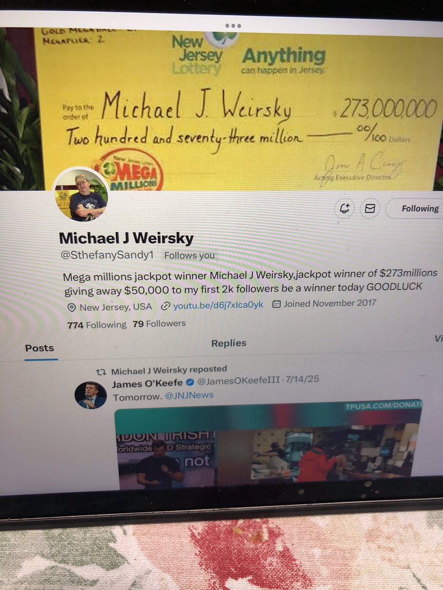See this phony Michael J Weirsky account see the name <a href="/SthefanySandy1/">Michael J Weirsky</a> this gal is all over the place playing games
