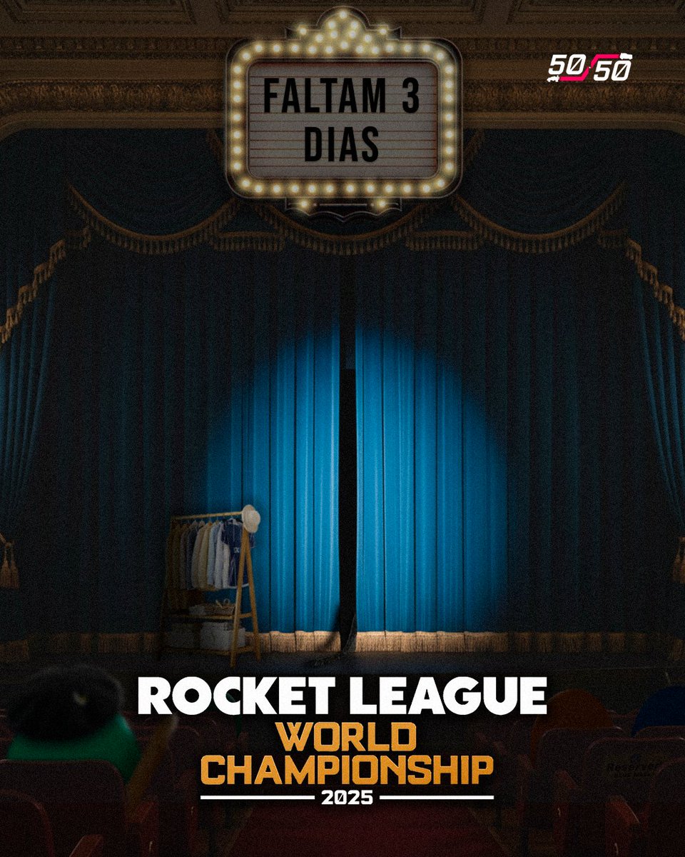 5050RL's tweet photo. Tá chegando a hora 🥁

#RLCSBrasil https://t.co/NcTaV0o2YV