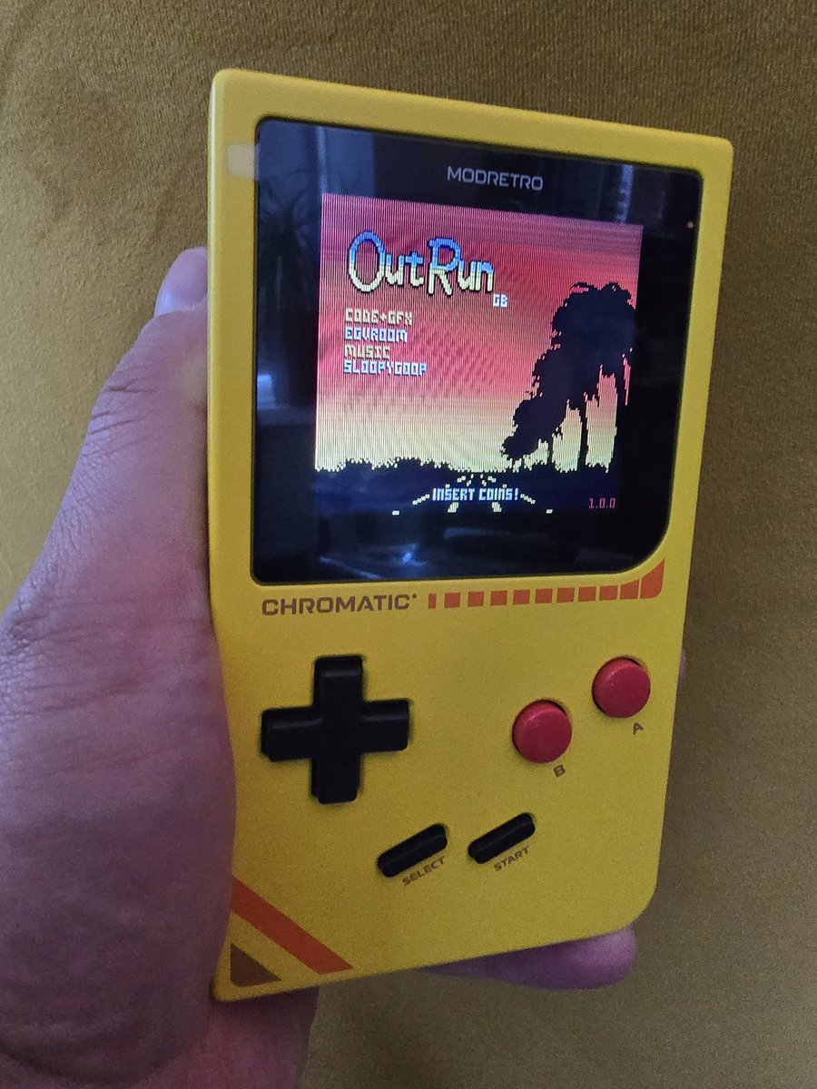 sgtsega's tweet image. It's amazing, thank you for the hard work put into bringing this to the #nintendogameboycolor @timeextension64 @modretro