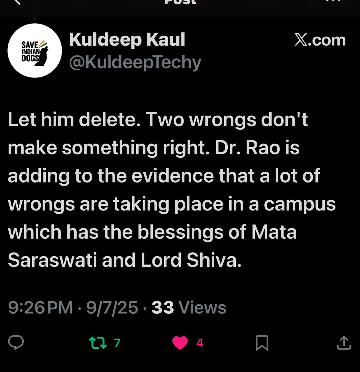 tarana singh tweet media