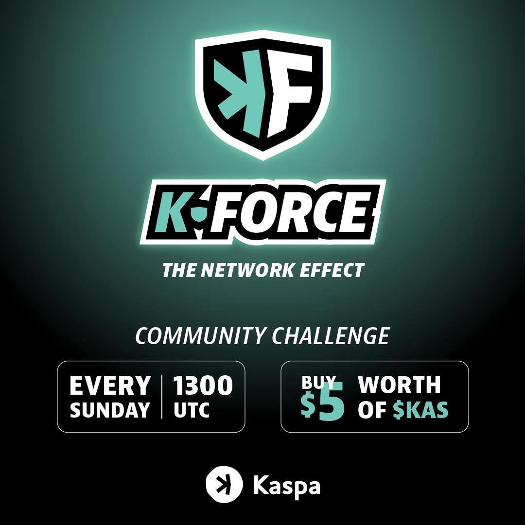 Kaspa_Commons's tweet image. K-Force: The Network Effect ⚡️
Instead of a few doing a lot, it's many doing a little! 
Mass impact through micro actions.

Here's a Tip Sheet (Google Doc) for other ways to Join the #KForce!  (Link in thread)

Share your idea and we'll add it to the list.