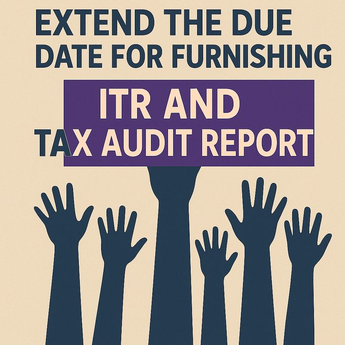Late issuance of utilities (which ideally should have been released in the 1st week of April) has left very little time for ITR filing.

On top of that, the clashing of extended due dates for ITR filing and Tax Audit period has created an impractical situation for professionals.