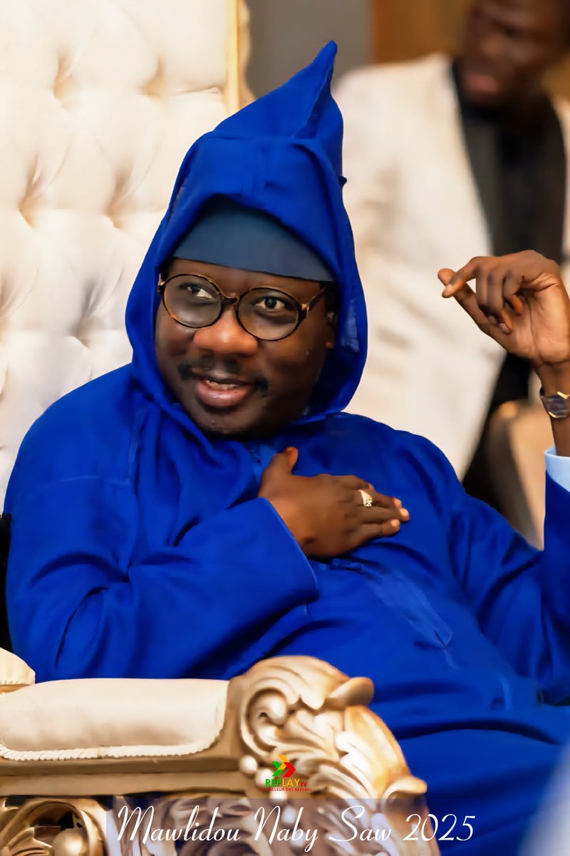 YA ÑU GEUN SY ❤️❤️❤️🌿⚡️
BOROM XOL YII ❤️❤️❤️🌿⚡️
YA RASSOULAL LAH ❤️❤️❤️🌿🌿🌿
#SerigneMoustaphaSy 
#mawlid2025 
#DMWM 
📷 <a href="/edenProduction/">EDEN  PRODUCTIONS</a>