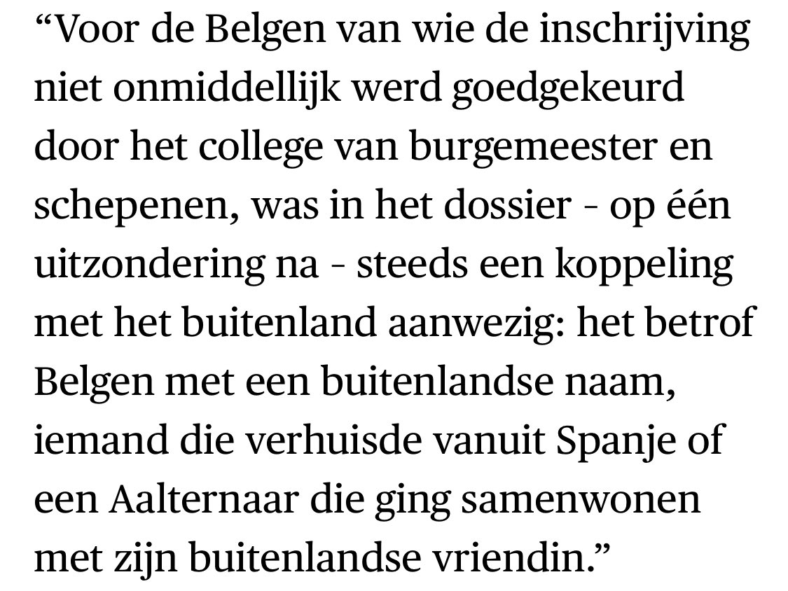 Ik zal niet te hard muggenziften, maar het probleem in Aalter zit volgens Audit Vlaanderen niet alleen bij De Crem. Heel het schepencollege heeft boter op het hoofd. Het opstappen van de burgemeester is onverwacht (gezien De Crem), maar imho tevens  een bliksemafleider.